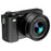 D1 2.8 Inch Flip Screen Portable Digital Camera 16X Zoom 4K UHD 64MP Video Recording Cam, with 32GB Card + Card Reader - Black - 1