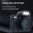 HJD-01 Mini Digital Camera Travel 4K 64MP Pocket Camcorder with 32G TF Card + Card Reader - Black - 5
