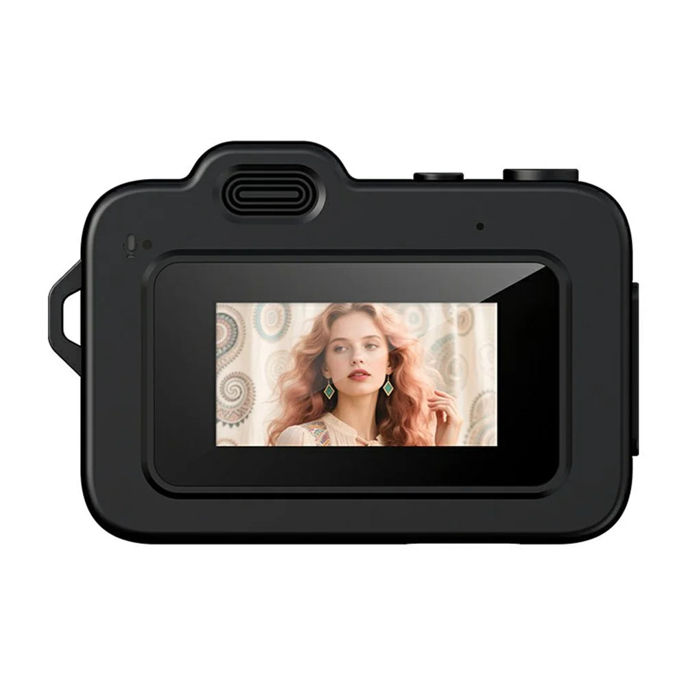 M8 Thumb Camera 0.96 Inch Screen LED Flash Night Vision Portable Mini HD Photo Video Recorder - Black - 2