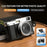 M22 2.8 Inch IPS Screen Portable Digital Camera HD Photo Capture 16X Zoom Retro 4K Video Recorder, with 32GB Card + Card Reader - 5