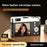 M22 2.8 Inch IPS Screen Portable Digital Camera HD Photo Capture 16X Zoom Retro 4K Video Recorder, with 32GB Card + Card Reader - 6