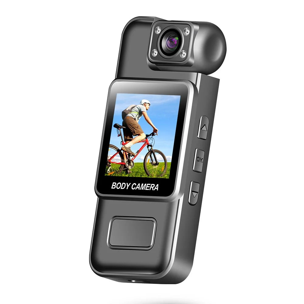 ZC-M11 Portable Action Camera HD Video Recorder with Screen / Rotatable Lens for Outdoor Sports - 1