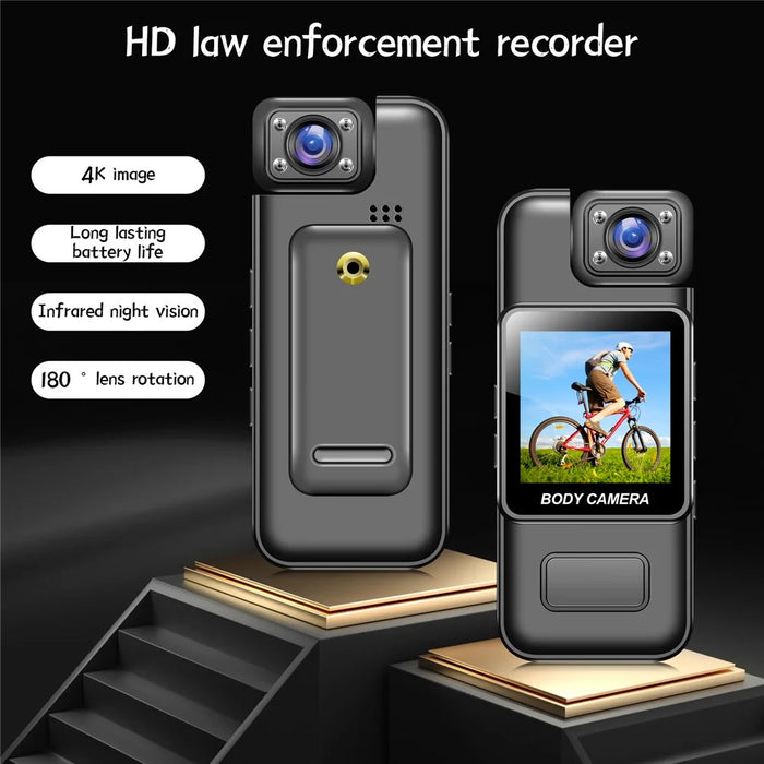 ZC-M11 Portable Action Camera HD Video Recorder with Screen / Rotatable Lens for Outdoor Sports - 2