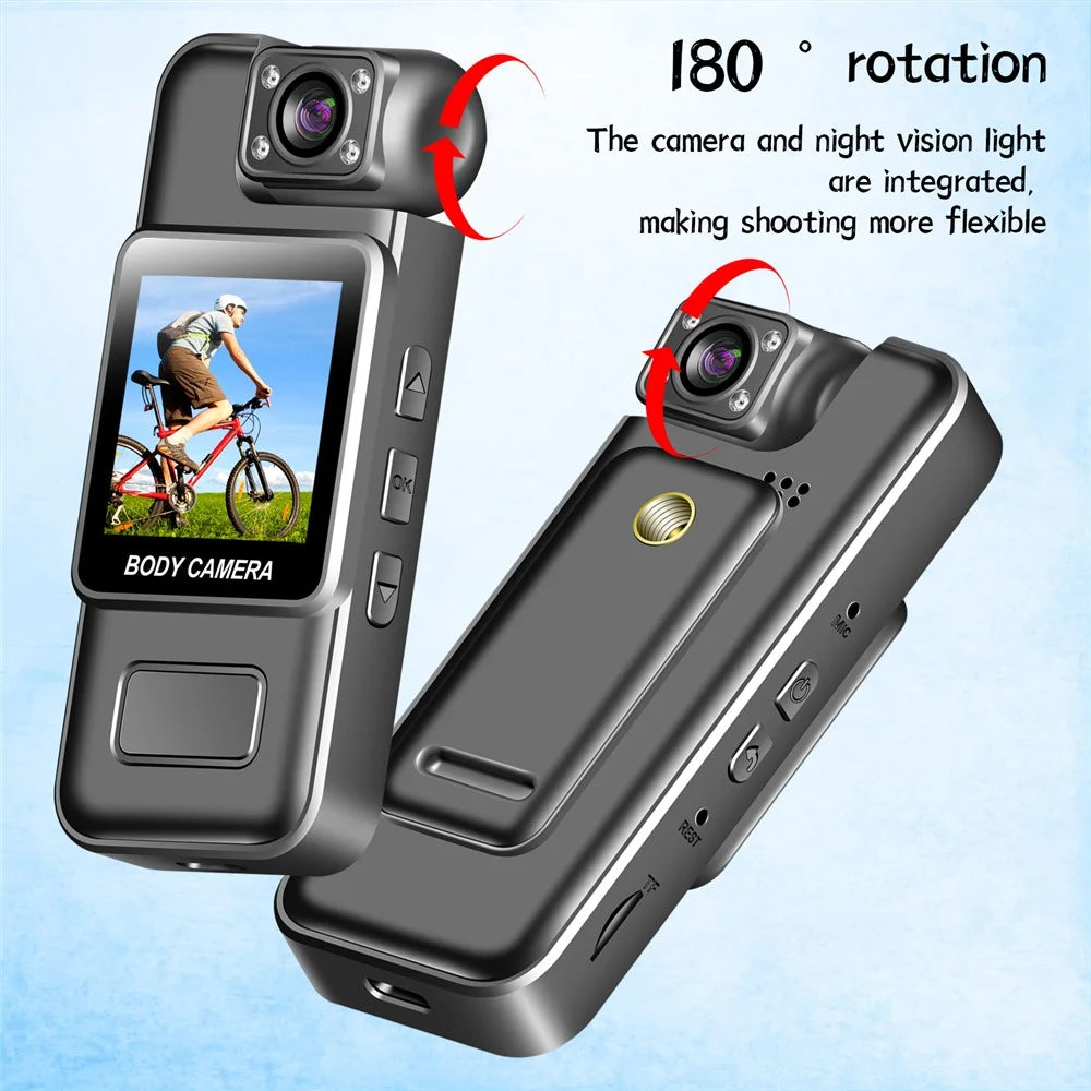 ZC-M11 Portable Action Camera WiFi HD Mini Camcorder with Screen / Rotatable Lens for Outdoor Sports - 2