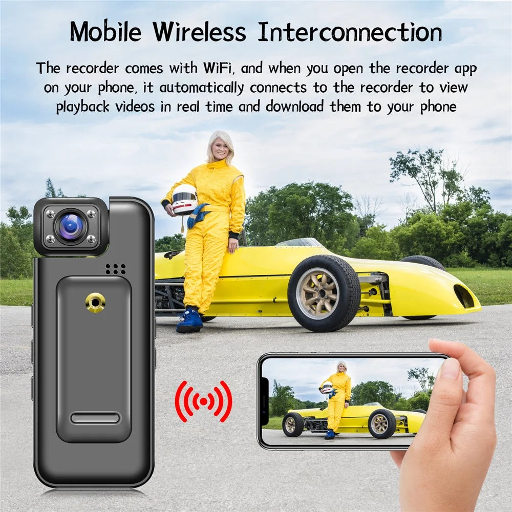 ZC-M11 Portable Action Camera WiFi HD Mini Camcorder with Screen / Rotatable Lens for Outdoor Sports - 6