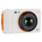 H14 2.4 Inch IPS Screen Retro Digital Camera 16x Zoom Portable Dual Lens CCD with LED Flash - White - 4