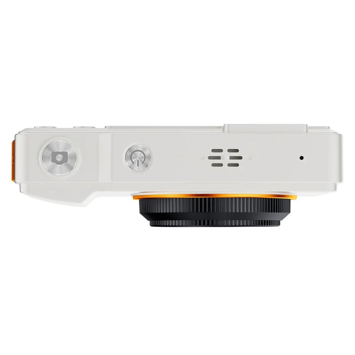 H14 2.4 Inch IPS Screen Retro Digital Camera 16x Zoom Portable Dual Lens CCD with LED Flash - White - 5