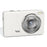 FC002S 2.4 Inch HD Screen Digital Camera 16x Digital Zoom Portable 1080P HD Video Recording CCD Built In LED Flash - White - 1