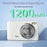 FC002S 2.4 Inch HD Screen Digital Camera 16x Digital Zoom Portable 1080P HD Video Recording CCD Built In LED Flash - White - 5