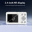 FC002S 2.4 Inch HD Screen Digital Camera 16x Digital Zoom Portable 1080P HD Video Recording CCD Built In LED Flash - White - 6