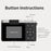 D72 2.4 Inch HD Flip Screen CCD Portable Digital Camera 4K Video Recording 16X Digital Zoom, with 32GB Card - Black - 6