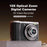 DC305X Digital Camera 5X Optical Zoom Anti Shake HD Dual Lens 5K Video Recorder, with 32GB Card - White / EU Plug - 5
