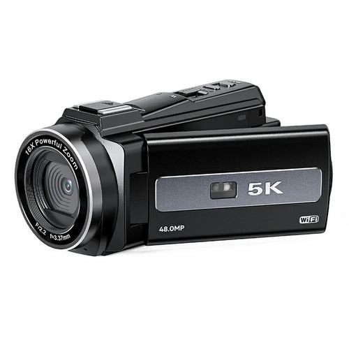 HDV-255K HD 5K Outdoor Sports DV Action Camera Handheld Anti-shake Digital Camera, with 32GB Card - UK Plug - 1
