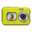 WDC901 For Outdoor Sports 4K Video Recorder 48MP Auto Focus HD Dual Screen Waterproof Digital Camera, with 32GB Card - Yellow - 1