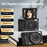 D01 2.8 Inch Flip Screen Portable Digital Camera 16X Zoom HD Photo Video CCD Support WiFi Transfer - Black - 5
