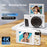 D01 2.8 Inch Flip Screen Portable Digital Camera 16X Zoom HD Photo Video CCD Support WiFi Transfer - Black - 7