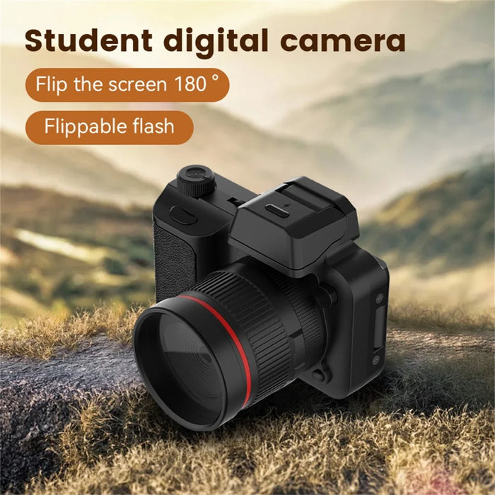 Y5000 Digital Camera 16x Zoom 4K Video 50MP Rotating Screen for Students / Travel Compact Mirrorless DSLR - 2