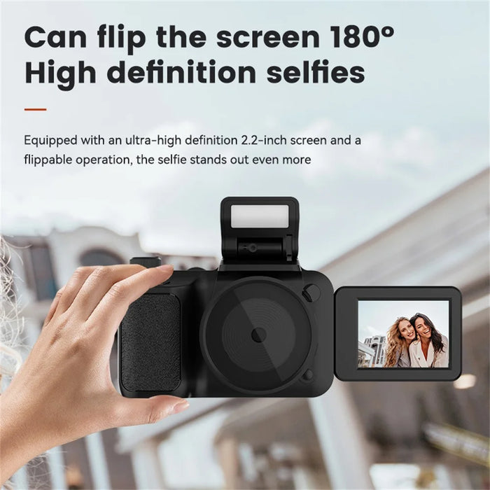 Y5000 Digital Camera 16x Zoom 4K Video 50MP Rotating Screen for Students / Travel Compact Mirrorless DSLR - 4