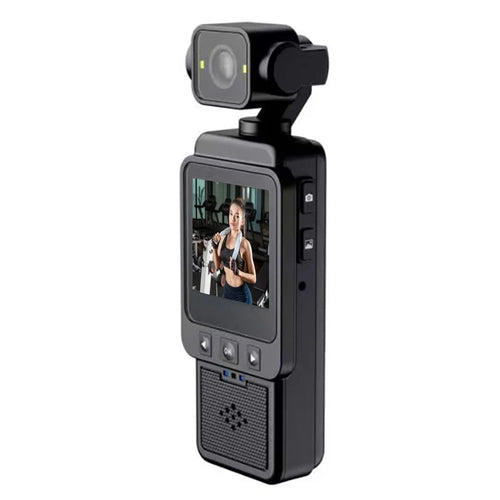 DV01 Rotatable HD Handheld Camera Anti-Shake Action Cam Outdoor Video Recorder Body Cam - 1
