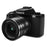WD100-4K 4K Digital Camera 75MP 20X Optical Zoom 4.0 inch Touchscreen Mirrorless Camera High Definition - Black - 1
