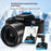 WD100-4K 4K Digital Camera 75MP 20X Optical Zoom 4.0 inch Touchscreen Mirrorless Camera High Definition - Black - 2