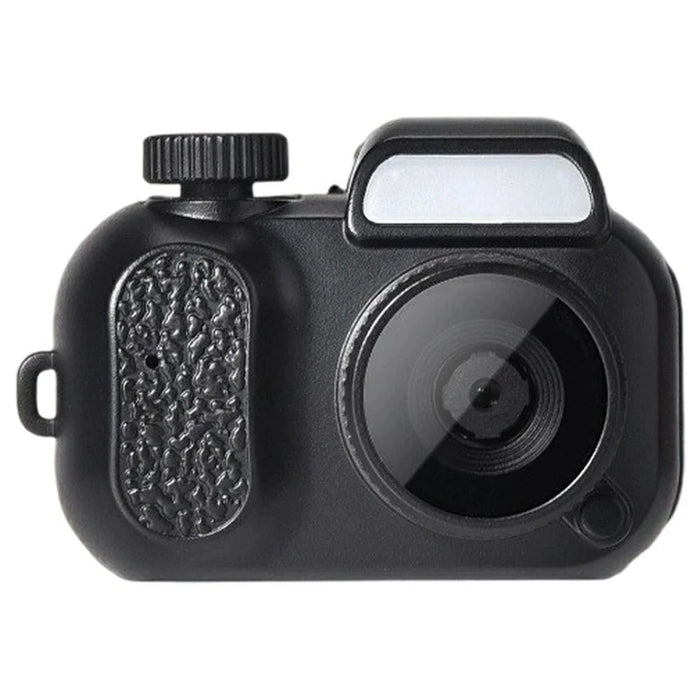 Y3000S 0.96 inch Retro Digital Camera HD Mini CCD Portable Thumb Camera - Black - 1