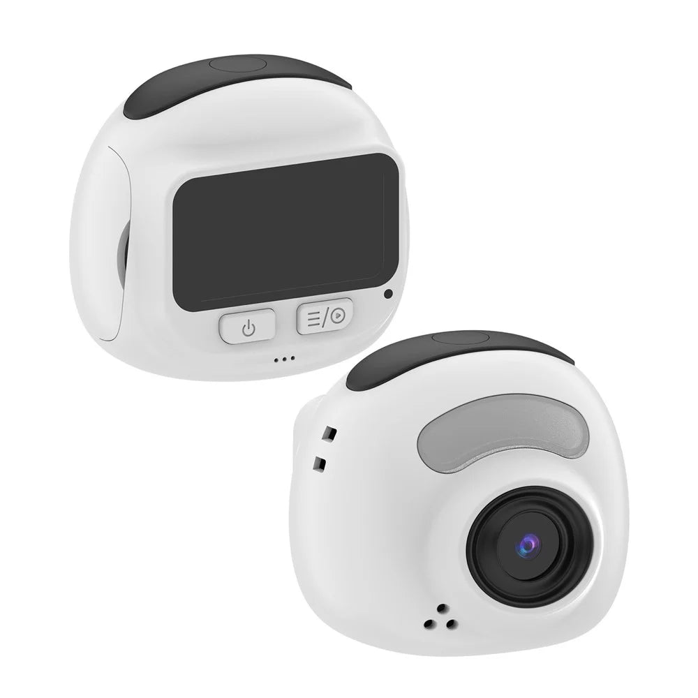 VLOG K15 1080P 1.47 inch Screen Thumb Camera OTG Quick Storage Multi Filter Thumb Digital Camera - White - 2