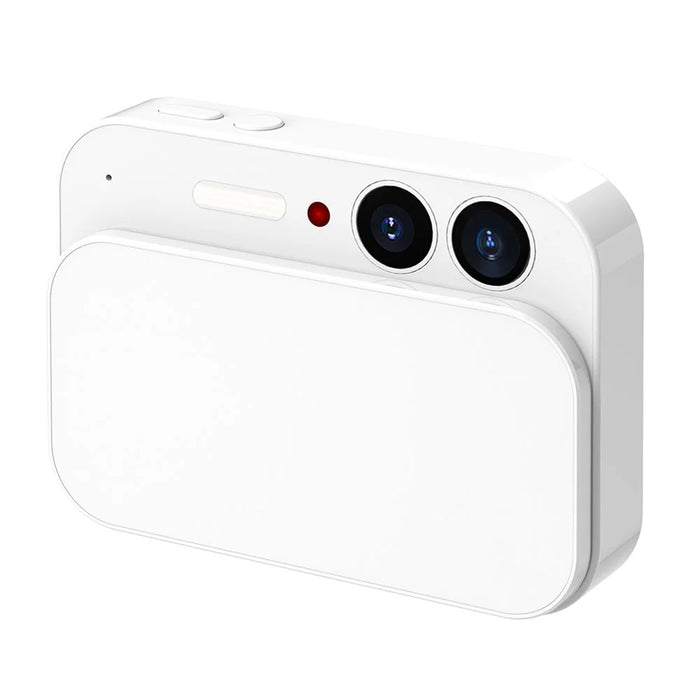 DC107 Sliding Cover 2.8 Inch Touchscreen 4K CCD Camera High Definition Digital Camera with Beauty Filter - White - 2