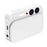 DC107 Sliding Cover 2.8 Inch Touchscreen 4K CCD Camera High Definition Digital Camera with Beauty Filter - White - 3