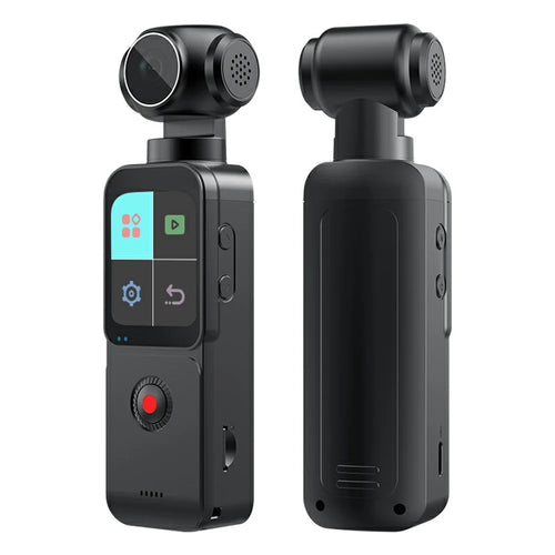 OX3 4K 60FPS 75MP Pocket Action Camera 1.69 inch HD Night Vision Outdoor Camera with 270° Electric Rotating Lens - 1
