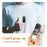 S83 1080P Magnetic Thumb Camera 1.47 inch IPS Screen Mini Cam with 180° Rotating Lens - Black - 3