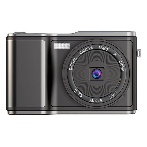LK-010 3 inch 1080P Flip Screen Digital Camera HD Photo Video Recording CCD Sensor - Black - 1