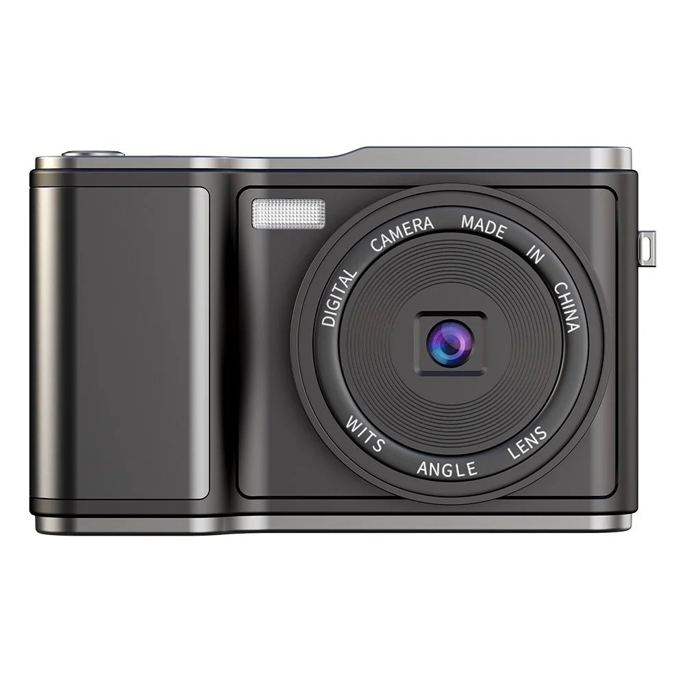 LK-010 3 inch 1080P Flip Screen Digital Camera HD Photo Video Recording CCD Sensor - Black - 1