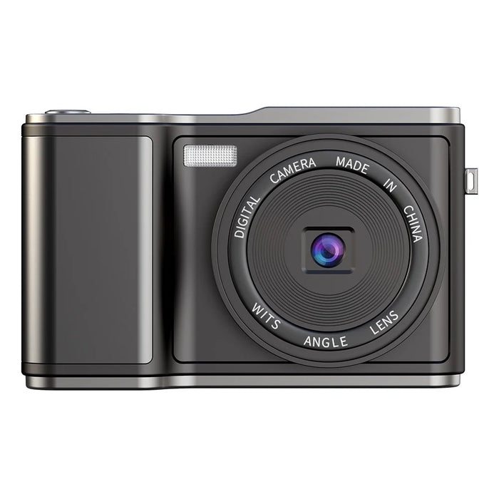 LK-010 3 inch 1080P Flip Screen Digital Camera HD Photo Video Recording CCD Sensor - Black - 1