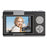LK-010 3 inch 1080P Flip Screen Digital Camera HD Photo Video Recording CCD Sensor - Black - 2