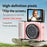LK-010 3 inch 1080P Flip Screen Digital Camera HD Photo Video Recording CCD Sensor - Black - 4