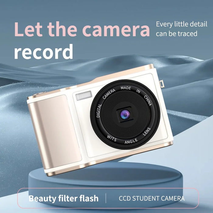 LK-010 3 inch 1080P Flip Screen Digital Camera HD Photo Video Recording CCD Sensor - Black - 5