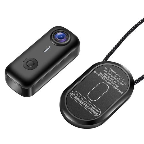 D100 Retro Sports Camera Actual Resolution 720P Outdoor Portable Recorder 120° Wide Angle Action Camera for Outdoor Travel - Black - 1