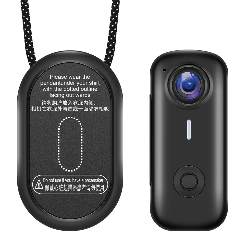 D100 Retro Sports Camera Actual Resolution 720P Outdoor Portable Recorder 120° Wide Angle Action Camera for Outdoor Travel - Black - 3
