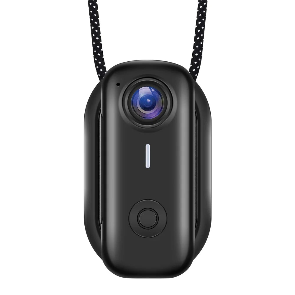 D100 Retro Sports Camera Actual Resolution 720P Outdoor Portable Recorder 120° Wide Angle Action Camera for Outdoor Travel - Black - 4