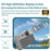 M15 2.8 inch 4K HD Slide Cover CCD Digital Camera 16X Zoom Camera AF Auto Focus with Fill Light - White - 3