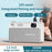 M15 2.8 inch 4K HD Slide Cover CCD Digital Camera 16X Zoom Camera AF Auto Focus with Fill Light - White - 6