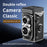 LK-019 1.54 Inch Retro TLR Digital Camera HD Photo Video Recording 48MP 1080P Manual Focus for Photography - Black - 4