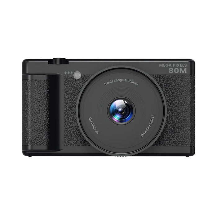 FC003W 2.8 Inch IPS Screen Digital Camera 270-Degree Flip Camera 5K HD Video Recording WiFi Version - Black - 4