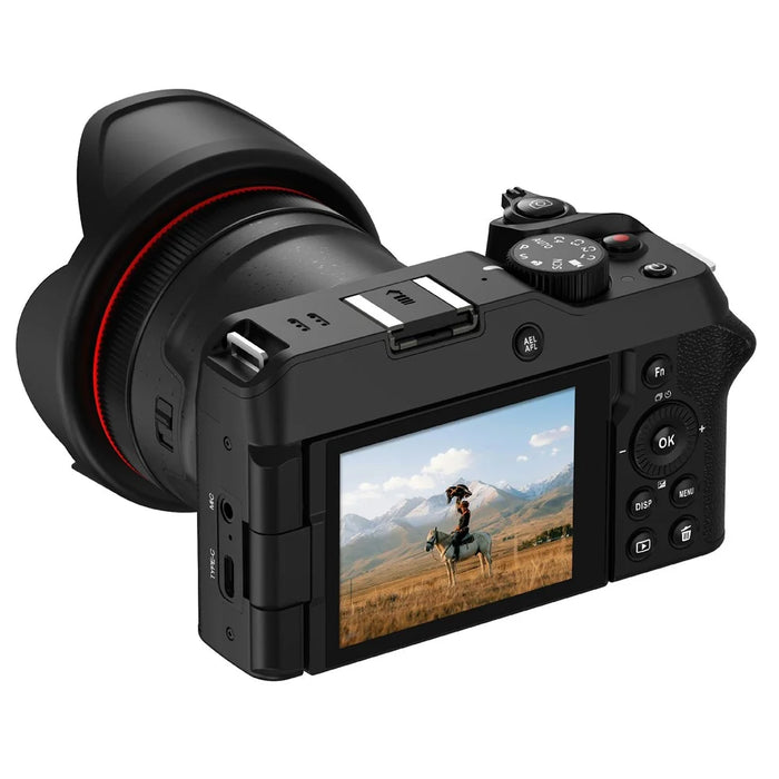 ORDRO G650 12X Optical Zoom Digital Camera 2.8 Inch Flip Screen 5K Video Recorder Built-in LED Fill Light - 2