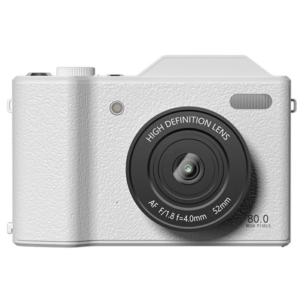 ORDRO Q3 3.5 Inch Touchscreen Digital Camcorder Dual Lens 18x Digital Zoom HD Video Recorder CCD - White - 1