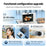 ORDRO Q3 3.5 Inch Touchscreen Digital Camcorder Dual Lens 18x Digital Zoom HD Video Recorder CCD - White - 5