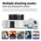 ORDRO Q3 3.5 Inch Touchscreen Digital Camcorder Dual Lens 18x Digital Zoom HD Video Recorder CCD - White - 7