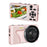 A62 Dual Lens 20MP Digital Camera 18X Zoom 2.8 Inch IPS Screen HD Video CCD - Pink - 1