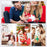 A59 2.8 Inch IPS Screen 20MP Digital Camera Portable HD Video Recorder 18X Zoom CCD for Beginners - Black - 4
